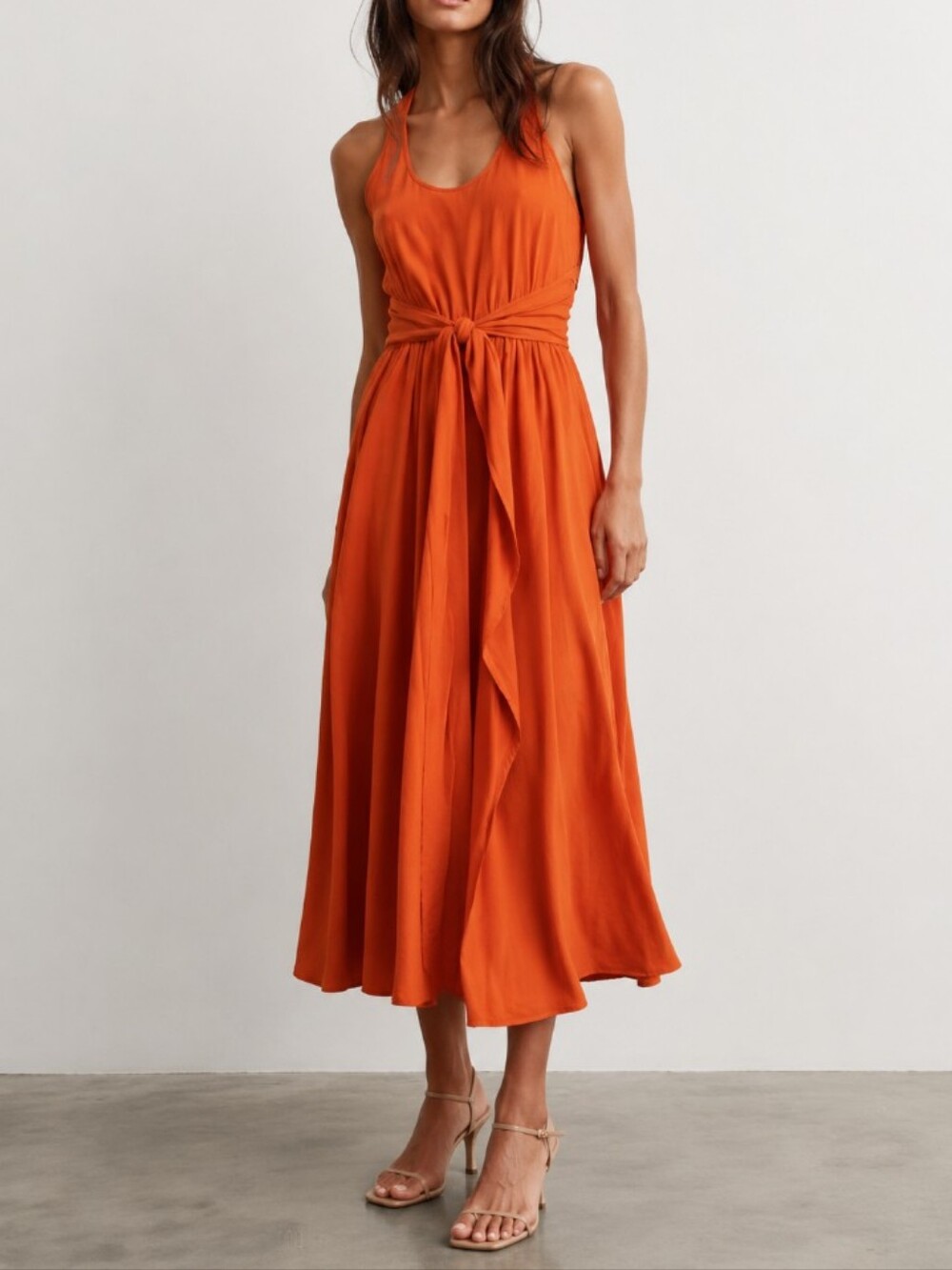 REBECCA TAYLOR Knot Front Dress